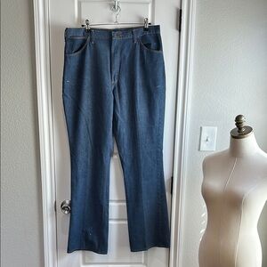 👖 Vintage 80s Men's Blue Jeans 34x32 - Made in USA 🇺🇸